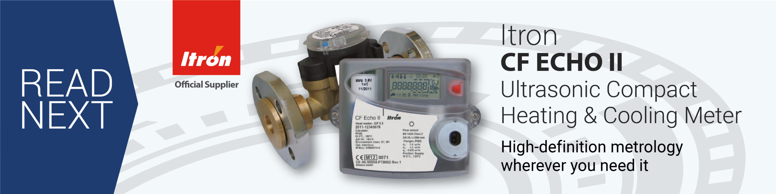 Itron CF ECHO II Heating & Cooling Meter