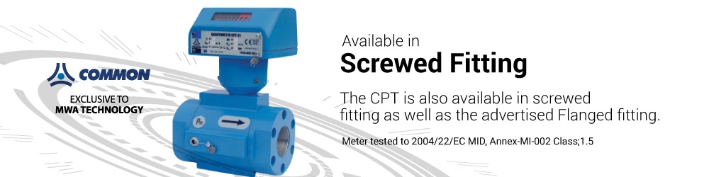 CPT-01 Quantometer Screwed Fitting