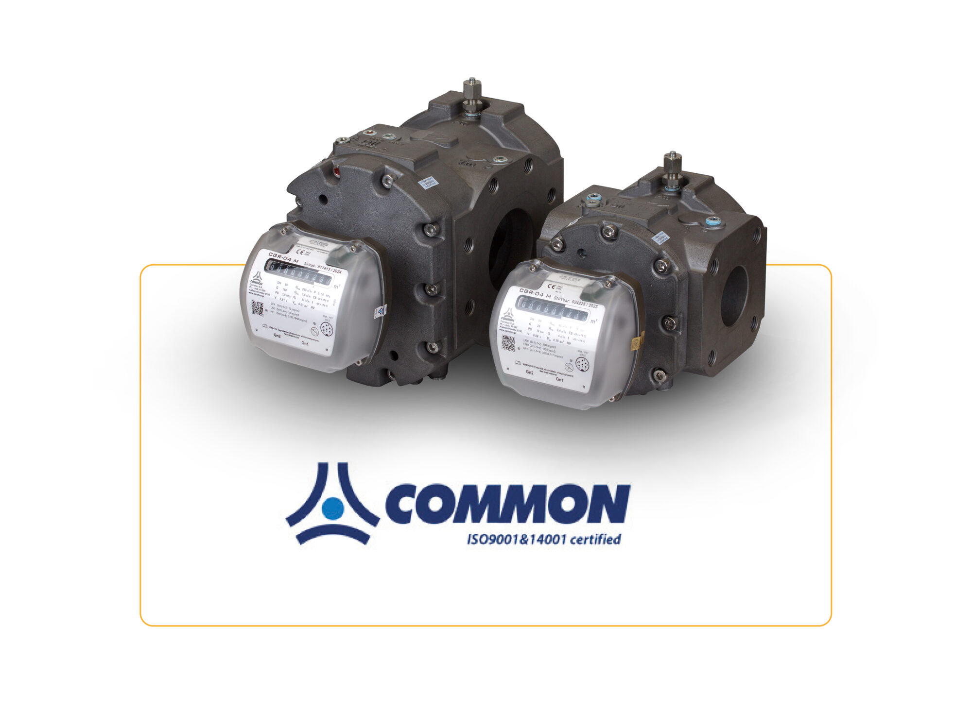 CGR-04 M rotary gas meter – Same trust. New precision.