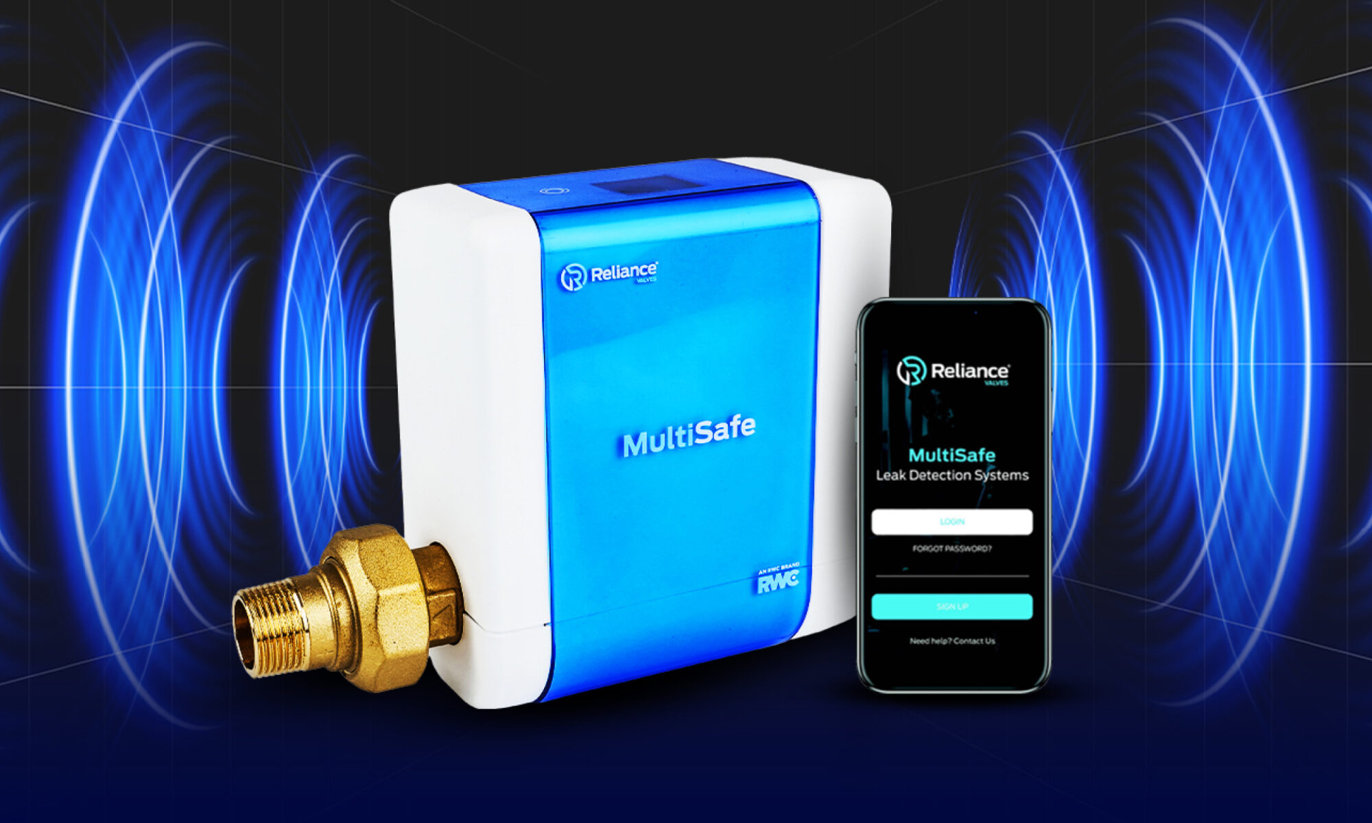 MultiSafe is a smart, high-performance leak detection valve